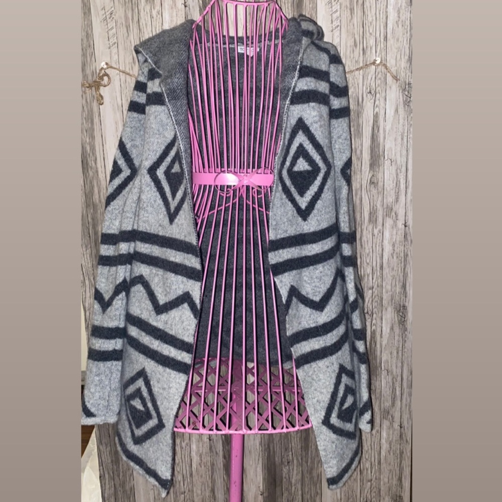 Toad & Co. Diamond Hoodie Cardigan Size M